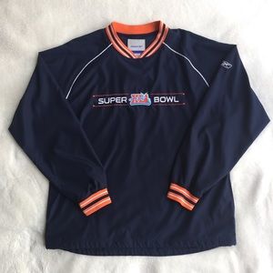 Denver Broncos Super Bowl XLl Mens Large Pullover